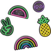 Lights Up Fun 5 Pack Jibbitz Shoe Charm | Crocs discount