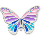Multi Purple Butterfly Jibbitz Shoe Charm | Crocs discount