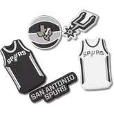 NBA San Antonio Spurs 5 Pack Jibbitz™ charms | Crocs near me