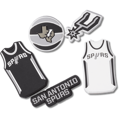 NBA San Antonio Spurs 5 Pack Jibbitz™ charms | Crocs near me