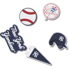 MLB New York Yankees 5 Pack Jibbitz™ charms | Crocs for sale