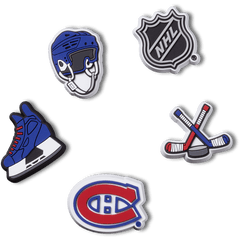 NHL® Montreal Canadiens® 5 Pack Jibbitz™ charms | Crocs online