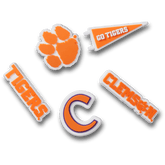 Clemson Univ 5 Pack Jibbitz™ charms | Crocs online