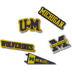 University of Michigan 5 Pack Jibbitz™ charms | Crocs sale