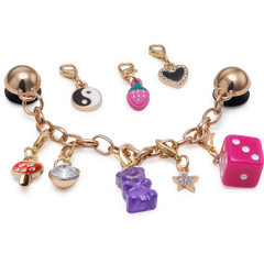 Custom Charm Chain 5 Pack Jibbitz™ charms | Crocs discount