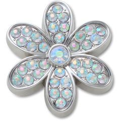 Silver Mnchrm Daisy 1 Jibbitz™ charms | Crocs online