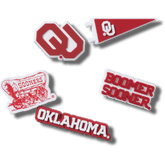 Univ of Oklahoma 5 Pack Jibbitz™ charms | Crocs outlet