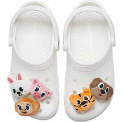 Fuzzy Animal 5 Pack Jibbitz™ charms | Crocs on sale