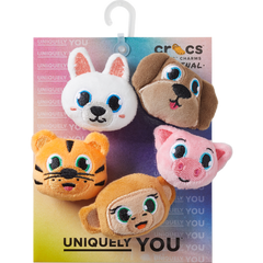 Fuzzy Animal 5 Pack Jibbitz™ charms | Crocs on sale