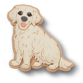 b'Golden Retriever Puppy Jibbitz Shoe Charm | Crocs' US