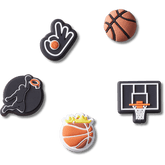 Basketball Team 5 Pack Jibbitz™ charms | Crocs outlet