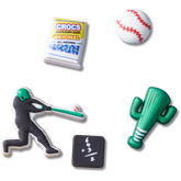 Baseball Team 5 Pack Jibbitz™ charms | Crocs discount
