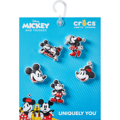 Mickey and Minnie PVC 5 Pack Jibbitz™ charms | Crocs for sale