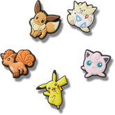 Pokemon Character 5 Pck Jibbitz™ charms | Crocs discount