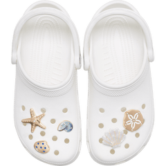 Gold Seashell 5 Pack Jibbitz™ charms | Crocs discount