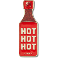 Gold Hot Hot Hot Sauce Jibbitz™ charms | Crocs for sale