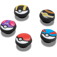 Poke Ball 5 Pack Jibbitz™ charms | Crocs on sale