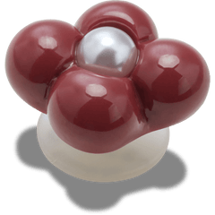 Expressive Floral Maroon Jibbitz™ charms | Crocs sale
