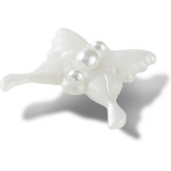 Meta Jelly White Butterfly Jibbitz™ charms | Crocs outlet