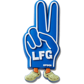LFG Foam Peace Sign Jibbitz™ charms | Crocs online