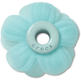 Blue Chiffon Grommet Jibbitz™ charms | Crocs online