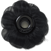 Black Chiffon Grommet Jibbitz™ charms | Crocs for sale