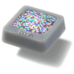 Lights Up Pixelated TV Jibbitz™ charms | Crocs sale