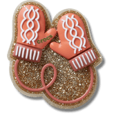 Glitter Pink Mittens Jibbitz™ charms | Crocs outlet