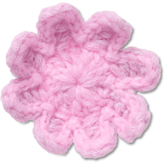 Crochet Light Pink Flower Jibbitz™ charms | Crocs discount