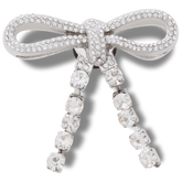 Silver Gem Bow Jibbitz™ charms | Crocs discount