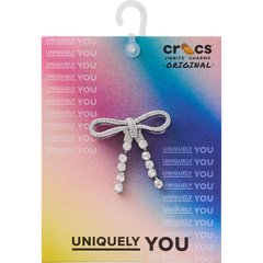 Silver Gem Bow Jibbitz™ charms | Crocs discount