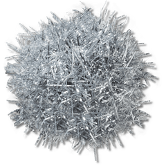 Silver Tinsel Pom Jibbitz™ charms | Crocs online