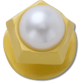 Gold Pentagon Pearl Jibbitz™ charms | Crocs for sale