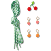 Laces and Fresh Fruits Charm Kit Jibbitz™ charms | Crocs for sale