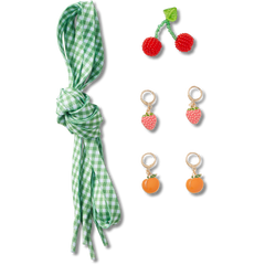 Laces and Fresh Fruits Charm Kit Jibbitz™ charms | Crocs for sale