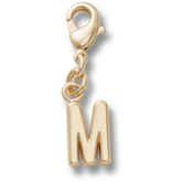 Gold Letter M Charm Jibbitz™ charms | Crocs sale