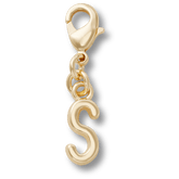 Gold Letter S Charm Jibbitz™ charms | Crocs outlet