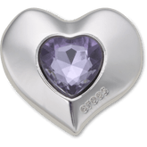 SilverandPurple SMT Gem Heart Jibbitz™ charms | Crocs outlet