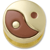Brown Yin Yang Icon Jibbitz™ charms | Crocs on sale