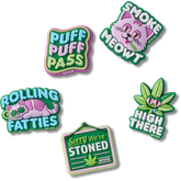 420 Hemp Cuties 5 Pack Jibbitz™ charms | Crocs discount