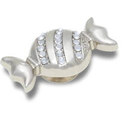 Silver SMT Gem Candy Piece Jibbitz™ charms | Crocs US