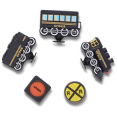 3D Train 5 Pack Jibbitz™ charms | Crocs discount