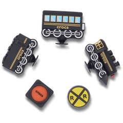 3D Train 5 Pack Jibbitz™ charms | Crocs discount