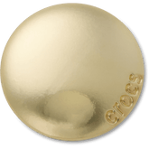 Large Gold Circle Stud Jibbitz™ charms | Crocs online
