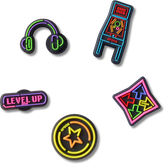 Level Up Gamer 5 Pack Jibbitz™ charms | Crocs for sale