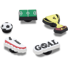 Soccer Star 5 Pack Jibbitz™ charms | Crocs sale