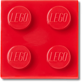LEGO® Red Tile 2x2 Jibbitz™ charms | Crocs near me