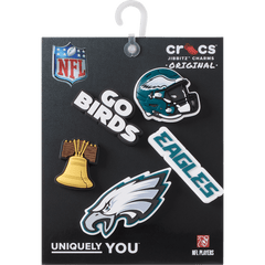 NFL Philadelphia Eagles 5 Pack Jibbitz Shoe Charm | Crocs outlet