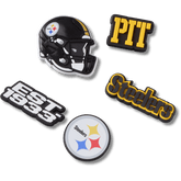 NFL Pittsburgh Steelers 5 Pack Jibbitz Shoe Charm | Crocs outlet