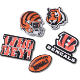 NFL Cincinnati Bengals 5 Pack Jibbitz Shoe Charm | Crocs for sale
